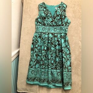 North style v-neck crossover summer dress